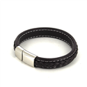 Bracciale in Corda di Cuoio Marrone Scuro I