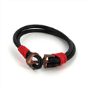 Bracciale in pelle con ancora